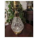 Vtg Waterford Lamp