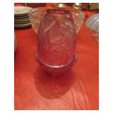 Fenton Strawberry Fairy Lamp