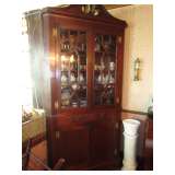 Mahogany Corner cabinet