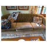 Vintage curved Sofa-nice condition