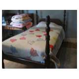 Twin cherry bed by Seay Furniture