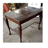 Antique 1 drawer library table/desk