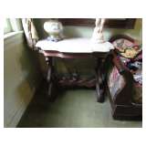 STOLEN Victorian marble top table