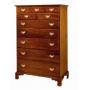 Chippendale tall chest