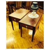 Antique mahogany Pembroke tables