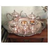 Sterling tea service