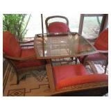 Outdoor Wicker Dining Set