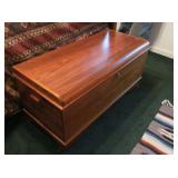 Bench made cedar chest