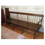 Antique Deacons Bench