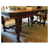 Antique Dining Table & Chairs