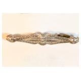 One Diamond Pin 14K