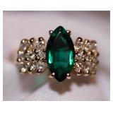 Emerald and Diamonds