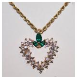 Emerald and Diamonds