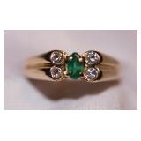 Emerald and Diamonds