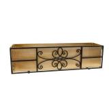 Deco 79 27364 Wooden Framed Metal Bells Wall D/écor 17 x 17 Brown//Darkbrown//Gold