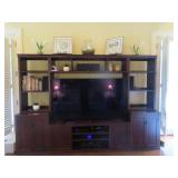 wall unit t.v.not for sale