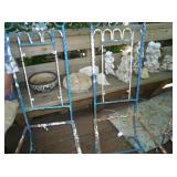 VINTAGE 4 WROUGHT IRON