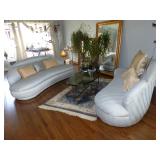 Area rug & large mirror "Not For Sale"