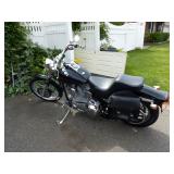 Harley Davidson softail motorcycle 