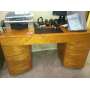1950'S HEYWOOD WAKEFIELD BLONDE WOOD DESK