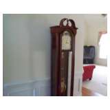 OAK LEADED GLASS CHINA HUTCH