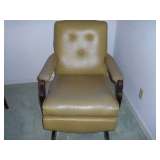 VINTAGE LEATHER ROCKER