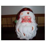NIB LIGHTED SANTA