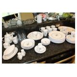 Nikko Tableware Set (There are a couple of Chipped Pieces) Call for how many Pieces of each $100.00