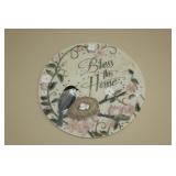 12" Bless this Home Wall Plaque - $10.00