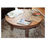 42" Oak Round Coffee Table - $50.00 