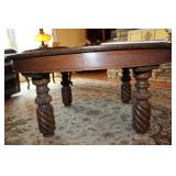 42" Oak Round Coffee Table - $50.00 