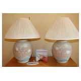 22" Beach Themed Lamps (2 available) - $20.00 each