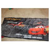 Lightening McQueen Sleeping Bag (1 available) - $12.00 each