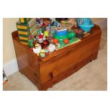 Pine Toy Box 