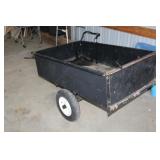 Black Yard Cart 