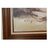 C. Tommy Canvas Painting - $80.00 (43" x 31")