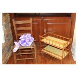 Chair - $10.00            Babydoll Bed - SOLD