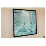 Square Winter Forest Picture (~24" x 24") - $15.00