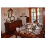 Stunning Furniture Graces this early 1900's West Walnut Home