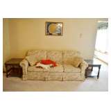 sofa and end tables