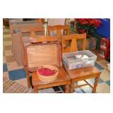 vintage wood chairs