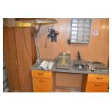 desks, cabinets, vintage goodies