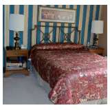 Queen Bed & Nightstands