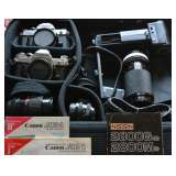 Canon AE-1s and Lenses
