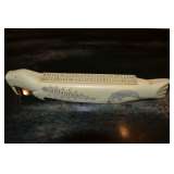Scrimshaw Walrus Tusk Cribbage Board (Resin)