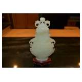 Ornamental Vase, Likely Jade (As is)