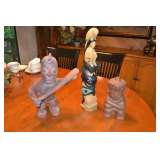 Terracotta Figures, Alaskan Totem