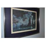 "Night Lights" by Tom Lynch, Signed