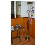 MidCentury Pole Lamp, Vintage Typewriter Tables