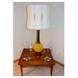 Lane Cocktail Table, Lamps, Collectibles